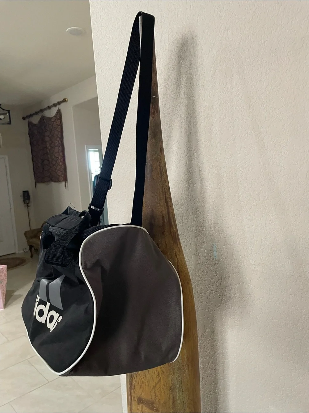 adidas athletic duffle